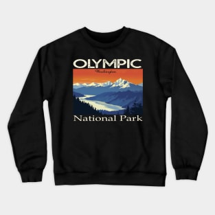 Olympic National Park Crewneck Sweatshirt